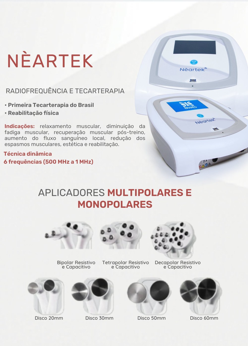 Nèartek - Radiofrequência e Tecarterapia